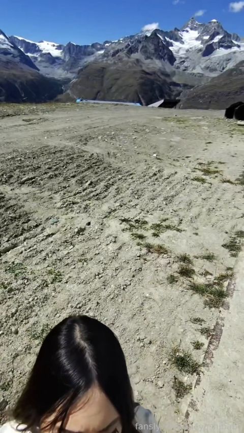 Yoshi Baby - Outdoor Quickie In Matterhorn With Stranger [FullHD 1080P]