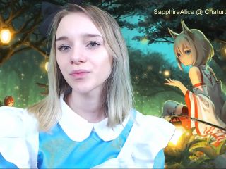 Russian teen blonde Sapphirealice