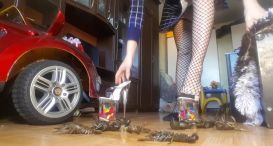 Footfetish Crush foot fetish 2017