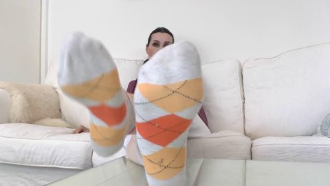 Lady_Victoria_Valente - An meinen socken schnüffeln, füße [HD 720P]