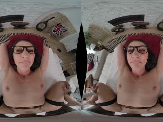 Brown Hair Whitney OC with Small Tits in Masturbation Porn with Cum Load (POVR Originals, POVR, 1920p)