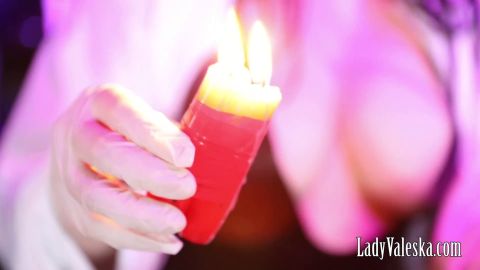 Lady Valeska - CBT With Pins And Wax [FullHD 1920P]