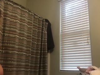 Cute blonde busty girl before and after shower. hidden cam