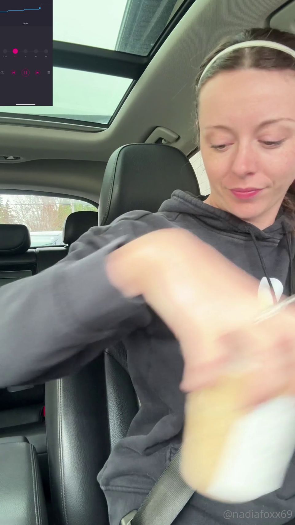 Nadia Foxx (nadiafoxx69) - Naughty Compilation Of Favorite Drive Thru Videos And Public Orgasms [FullHD 1080P]