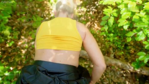 Daynia - Junger TAXIFAHRER mit AO 3-LOCH OUTDOOR Fick entlohnt - DAFÜR bekomm ich ... [FullHD 1080P]