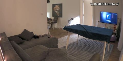 Reallifecam - Adeline And Angie With Markus Have Thresome Fuck On Sofa And Continue Fuck On The Massage Table 14.12.2025 [SD 604P]