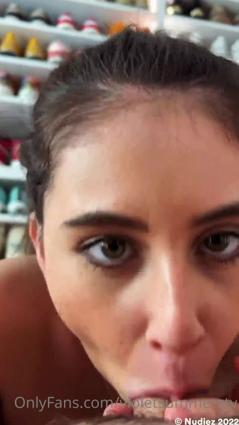 Violet Summers - Blowjob & Facial [SD 640P]