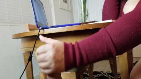 Rayne Woods - Step Mom Under the Table Titty Fuck [FullHD 1080P]