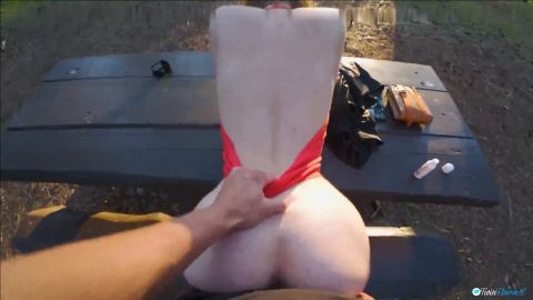 TwinFlameX - Für meinen Freund gebückt im Wald und fickte mich hart [FullHD 1080P]