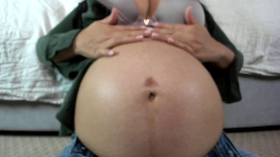 Makayla Divine - Growing Belly Fetish Custom (1080p, Femdom POV) - 3