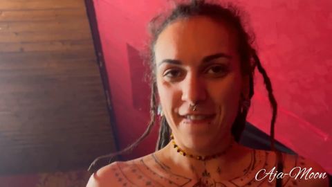 Aja-Moon - Mit Sex geweckt worden - Besamte Pussy [FullHD 1080P]