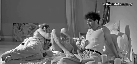 Reallifecam - Sara And Two Guest Guy Have Kissing Seduction And Quick Handjob And Pussy Eat 08.03.2025 [SD 564P]