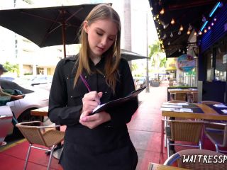 Busty young girl, POV teen porn video