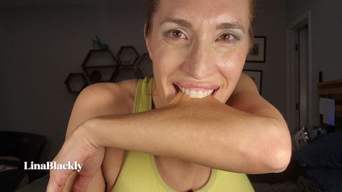 LinaBlackly - Bite Me Lina's Teeth and Bite Marks [FullHD 1080P]