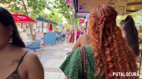 Marina Gold - Cumwalk Through Madrid [HD 720P]