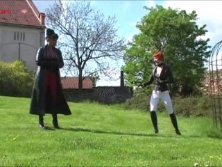Other World Kingdom - Domina Liza and Mistress Rouge - Human Dog Training [FullHD 1920P]