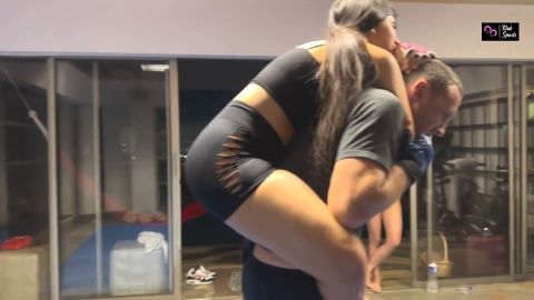 Kinksports - Vanesa Vs Kevin - Girlfriend Humiliates Boyfriend In Front Of A Crowd [FullHD 1920P]