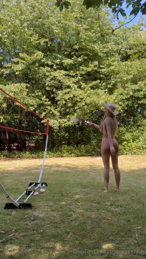 Frances Bentley - Naked Badminton [SD 1080P]