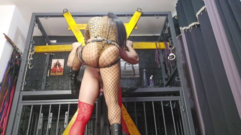 Domina Fire - Asian Mistress Strapon Fucks Sissy Slut [FullHD 1920P]