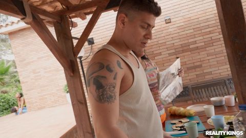 Malia Lenoir - Sneaky Sex At Backyard BBQ [FullHD 1080P]