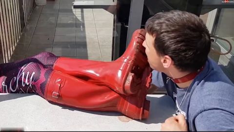 LadyKarame - Hunter säubern im FastFood Restaurant [HD 720P]