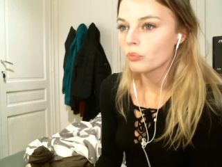 Hot blonde rimming HD