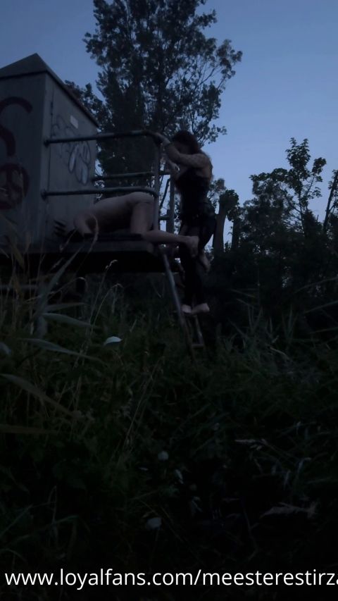 Mistress Tirza NL - Female Domination In The Woods [SD 1080P]