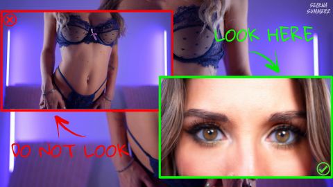 Selena Summerz - Eye Contact Challenge [FullHD 1080P]