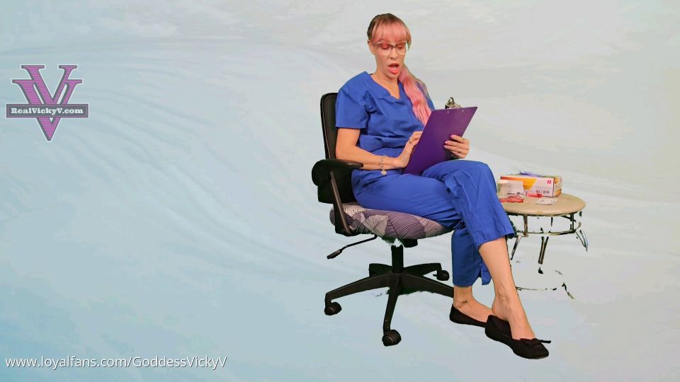 LoyalFans - Vicky Vix - KINK OR TREAT: Dr. Vickys Chastity fertility