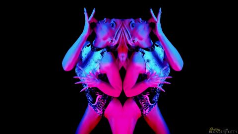 Goddess Blonde Kitty - Dronification [FullHD 1080P]