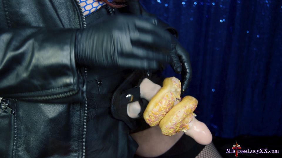 MistressLucyXX - Eat Daddies Doughnut Dick [FullHD 1080P]