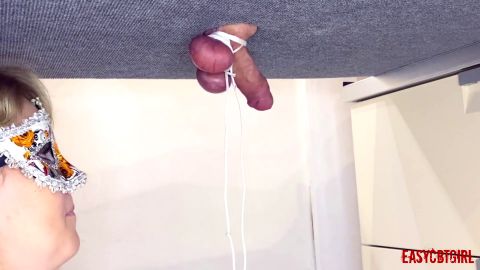 Sexyfemdomcbt - Mistress Ties Balls And Snaps Fingers Over Slave Balls [FullHD 1920P]