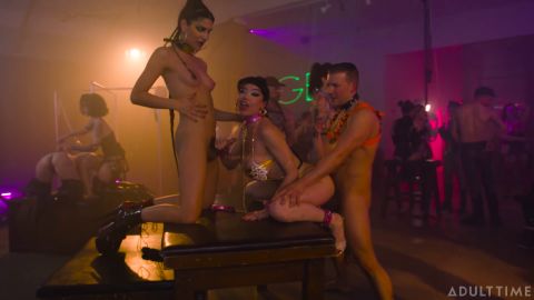 Sophia Locke, Casey Calvert, Alison Rey - The Bottom Floor Second Coming [FullHD 1080P]