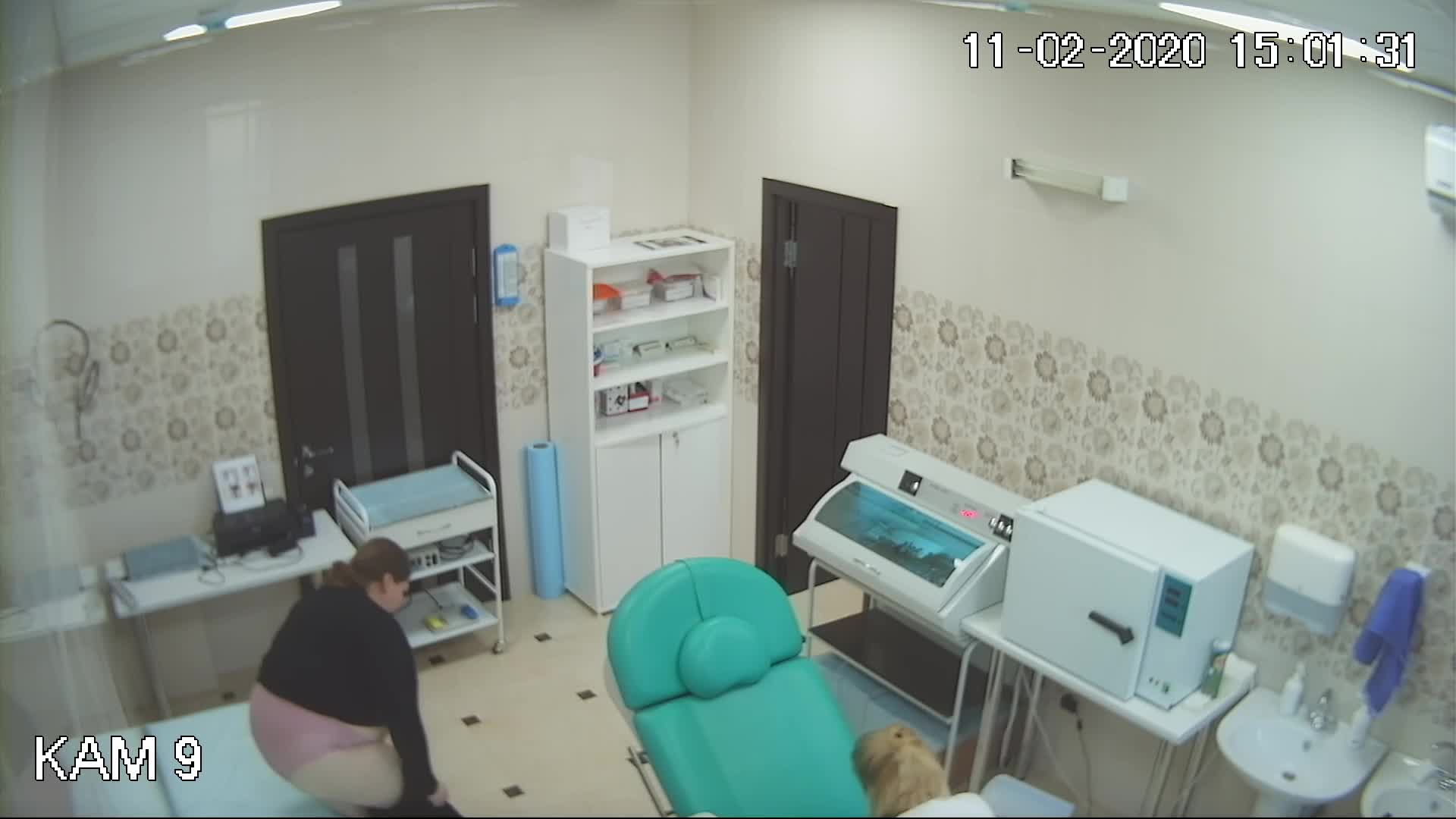 Gynecological clinic voyeur