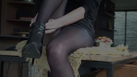 Myella - Strumpfhosen paytime nach dem Arbeitstag [FullHD 1080P]