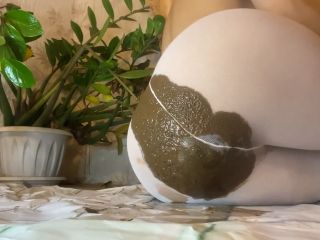 p00girl – Hot load in white pantyhose [HD 1280P] - Screenshot 1