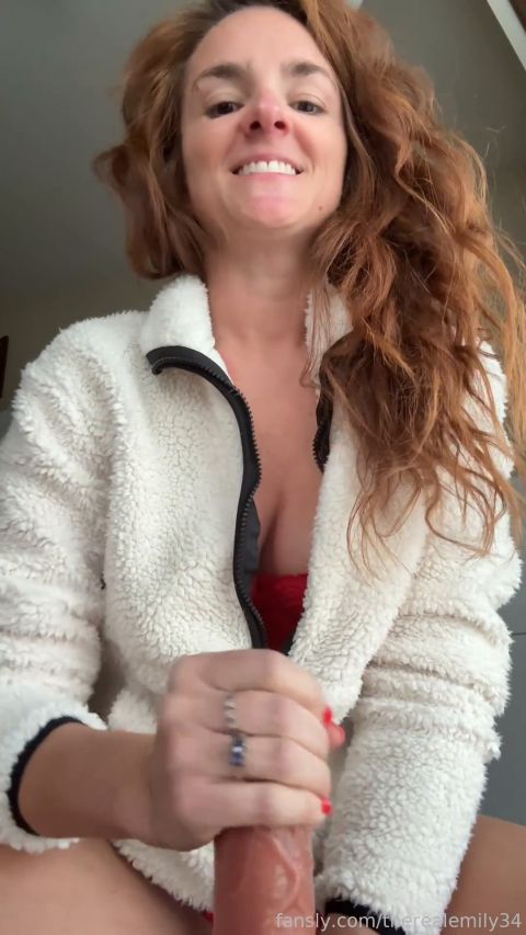 therealemily34 (thickhips30, newmilf23) - JOI Cum On My Pussy Hair [SD 1080P]