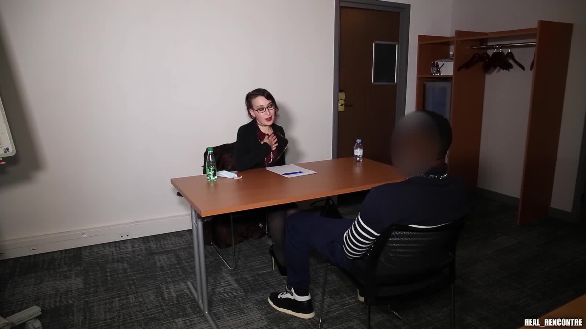 Irogenia A Young French Girl Gets Fucked In Her Office By Strangers