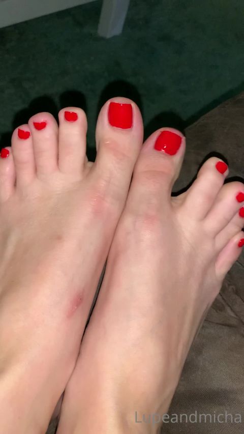 OnlyFans lupeandmicha_2021.01.29_2019339418_Toes_done_ready_for_this_weekend_of_deb