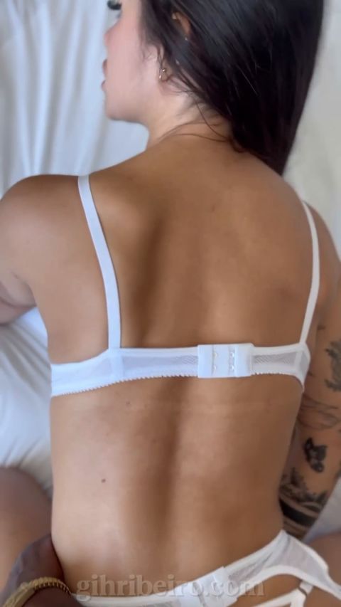 Gih Ribeiro - My black friend with a giant dick put his BBC all the way in and made me moan a lot [FullHD 1080P]