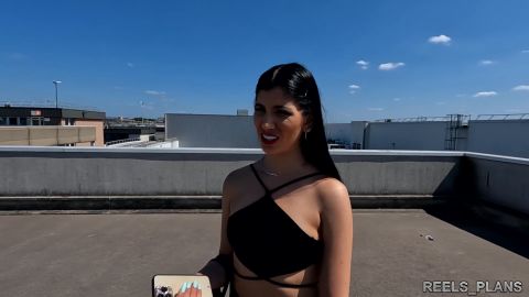 Reels_Plans - Venezuelan Yenifer Chacon Fucked Publicly In Anal and DP By 2 Strangers Who Helped Her! [FullHD 1080P]