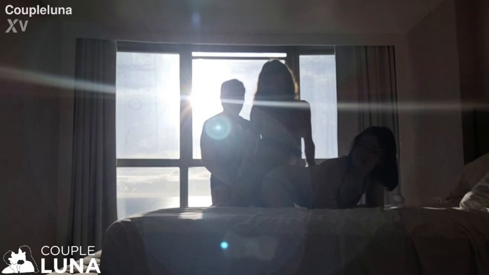 Gabbie Luna & Princess Alice - Young Trans's First Time with a Couple, There Was Even Anal Train [HD 1280P]