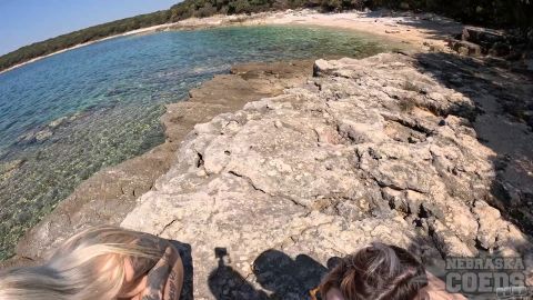 Abbie Storm, Cheri, Sammie - Voyeuristic Nude Beach [FullHD 1080P]