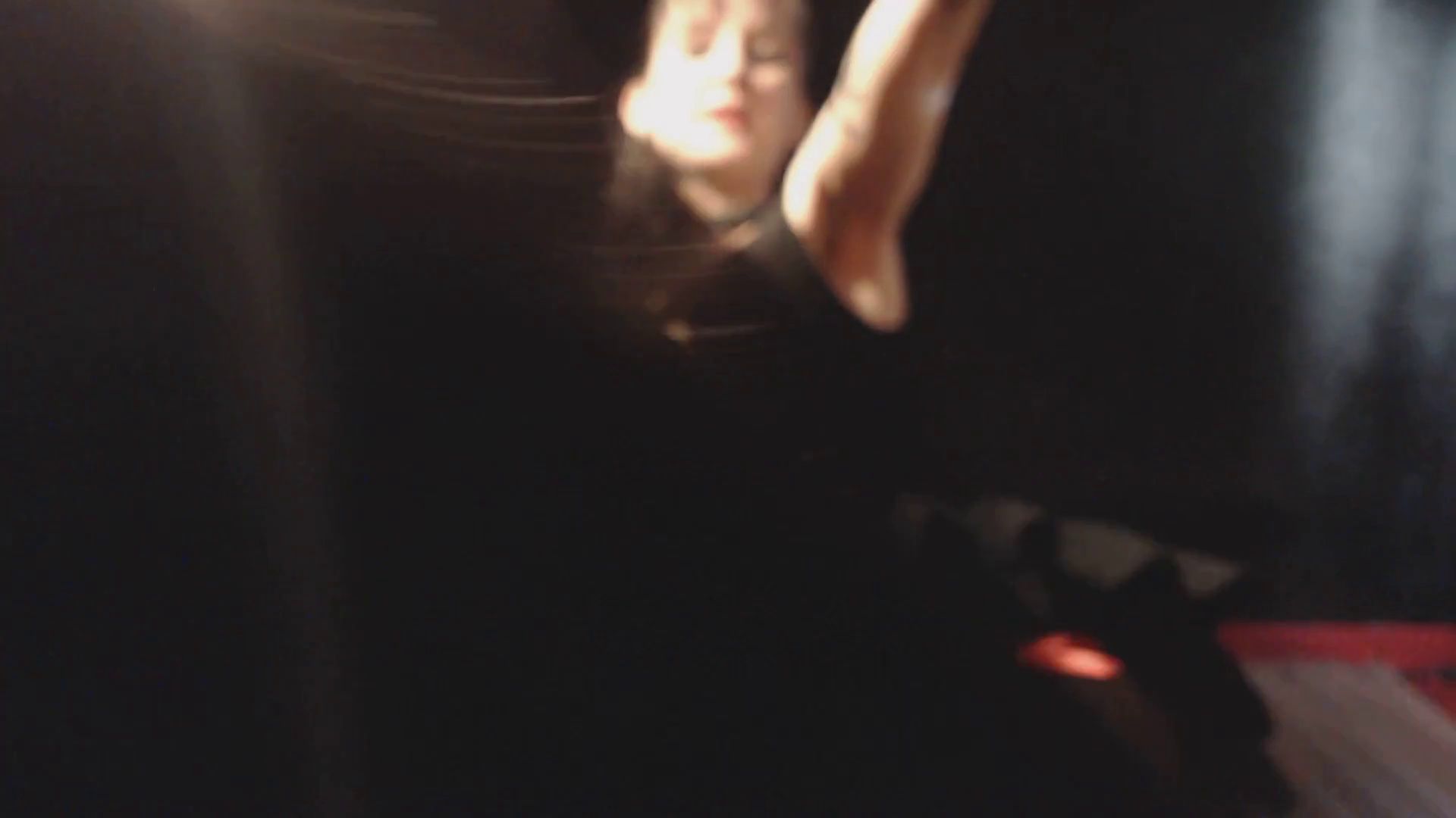 Goth Foot Stomping 2 - Mini Skirt Fetish.