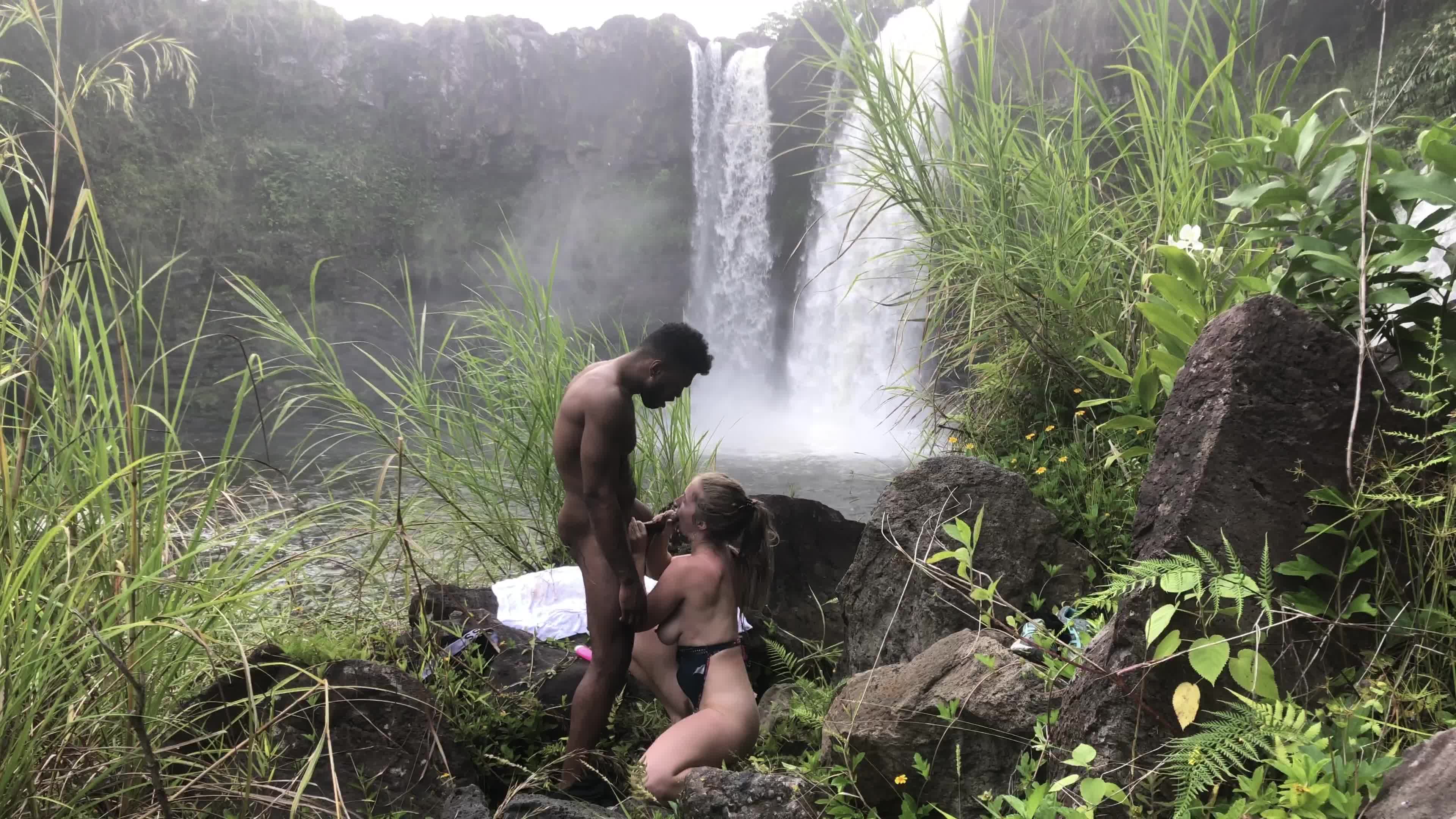 Preview for OnlyFans - Lena Paul (Hawaiian Waterfall Sex)