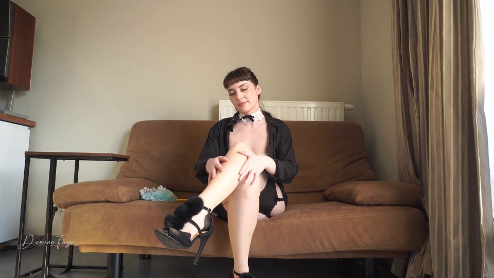 Domino Faye - Dutch Maid Humiliating Tasks Nannycam BM fantasy [4K 2160P]