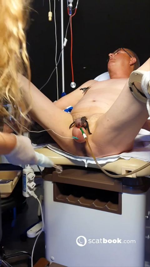 SCATDOMINA - Medical Session With ‘Neonwand’ [SD 720P]