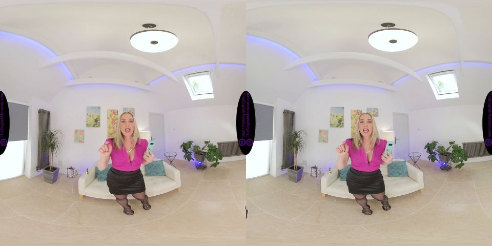 The English Mansion - Miss Eve Harper - Dick Pic Humiliation VR [4K 1920P]