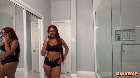 Gina WAP - "WTF Step Bro! You're Looking At Me Masturbate With A Spy Drone" - GGWithTheWap [FullHD 1080P]