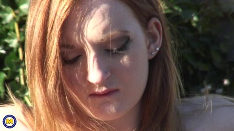 Mature.nl- young woman gets fucked doggystyle by older guy outside